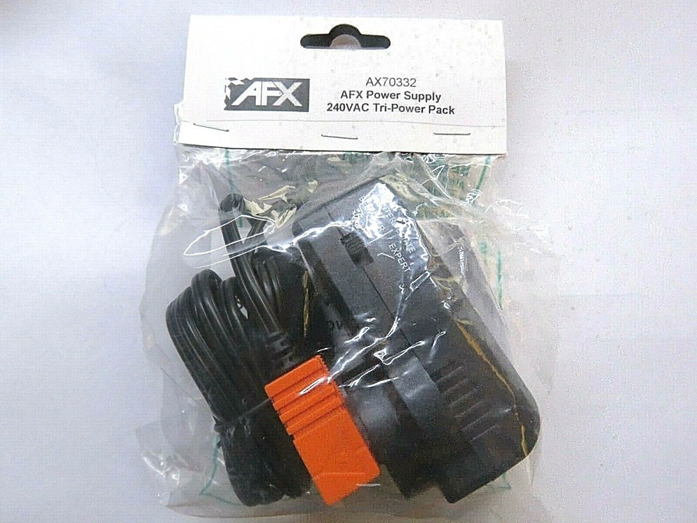AFX TRI-POWER PACK (AU plug) 240VAC POWER SUPPLY TRANSFORMER #70332
