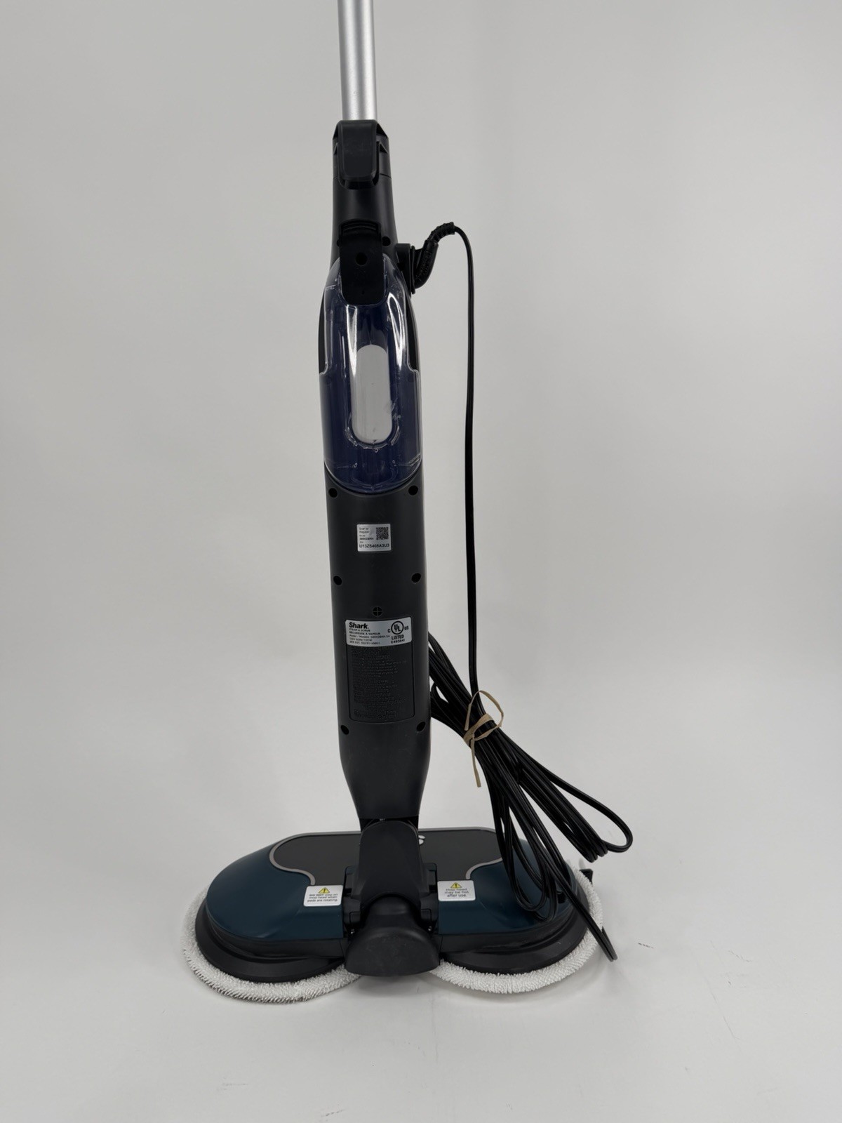 Shark Steam & Scrub All-In-One Hard Floor Steam Mop, 2 Dirt Grip Scrub S8002BRN