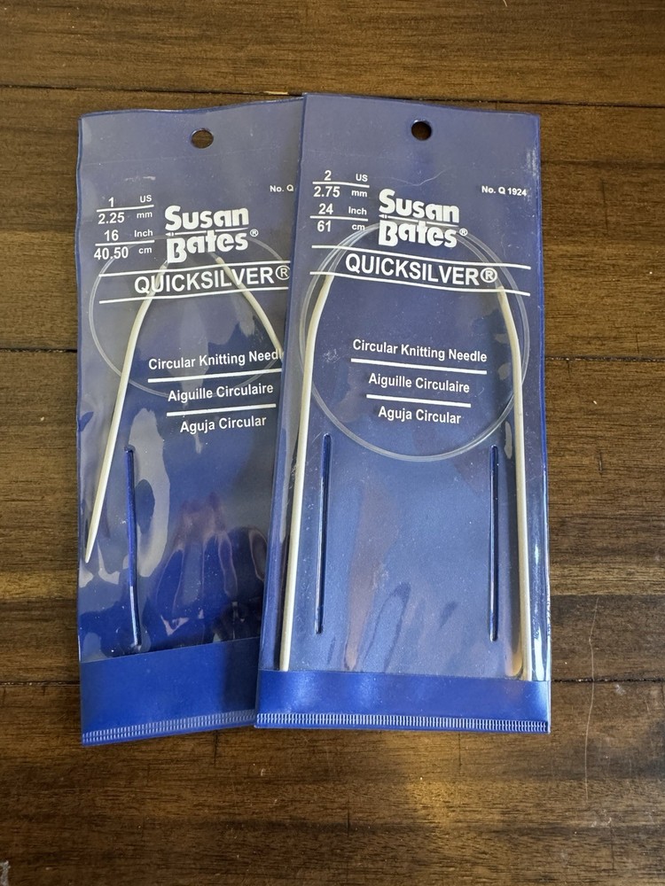 Susan Bates Circular Knitting Needles Set - 1, 2