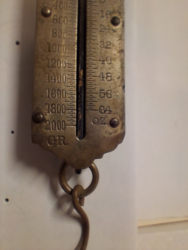 FORSCHNER AND SONS PATENTED PACKAGE SCALE