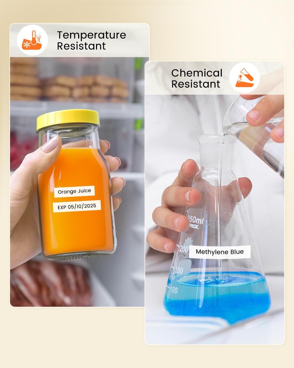 10PK For Brother P-Touch TZe-231 TZ-231 12mm White Standard Laminated Label Tape