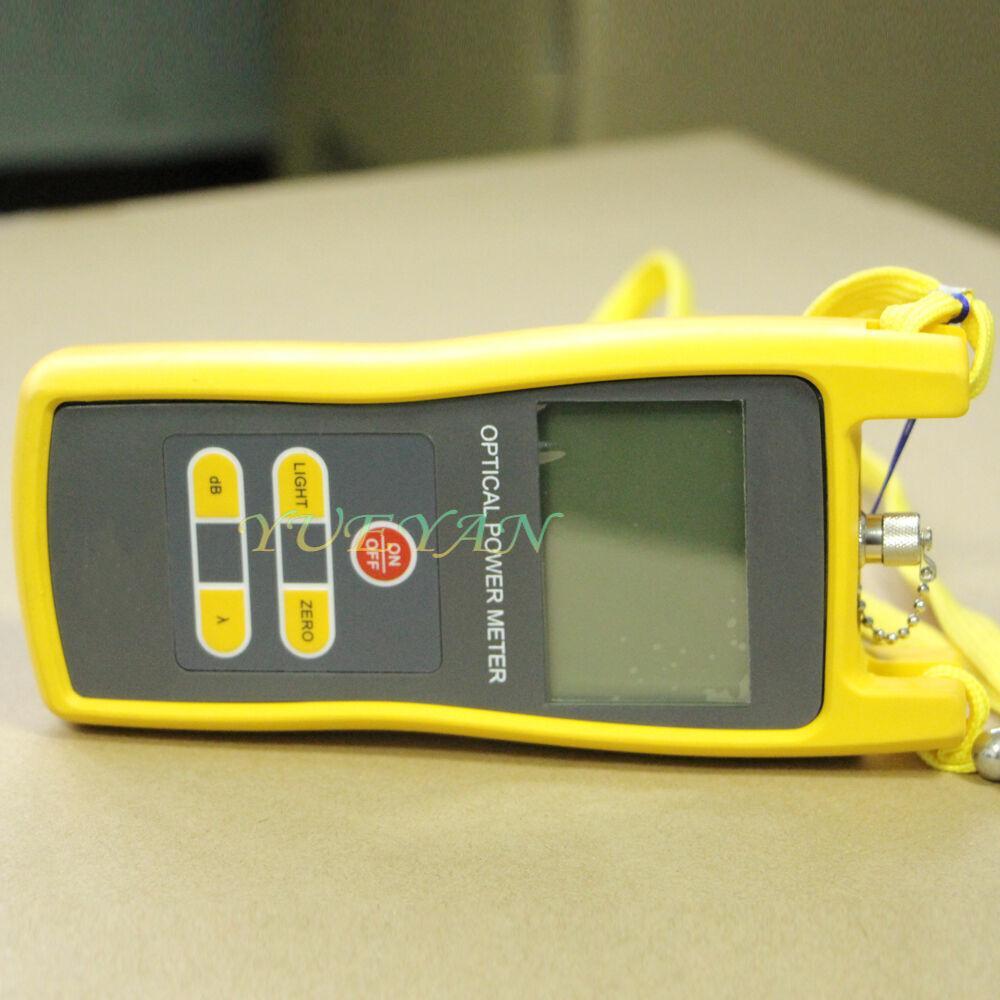 Fiber Optic Tester Tools Optical Power Meter Laser Optical Fiber Light Source SM