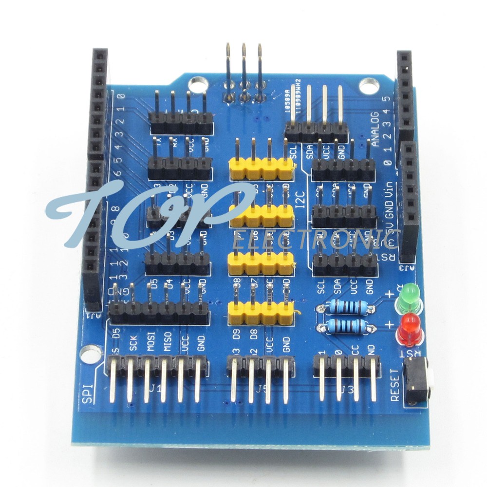 Prototype Sensor Shield Sensor Expansion Board Robots Shield for Arduino UNO R3