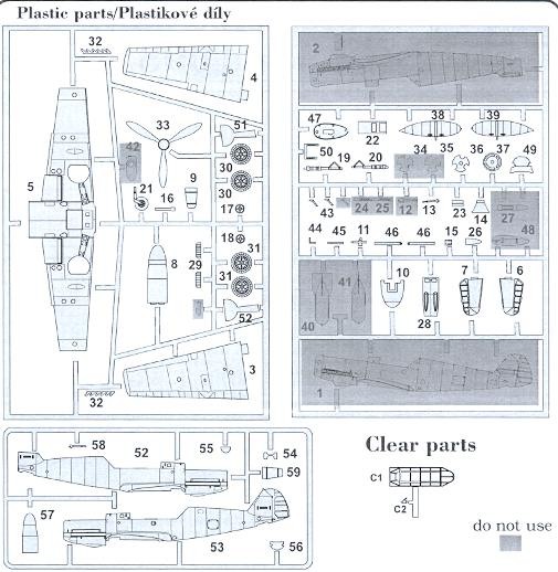 AZ Models 1/72 MESSERSCHMITT Bf-109S "Schule Emil"