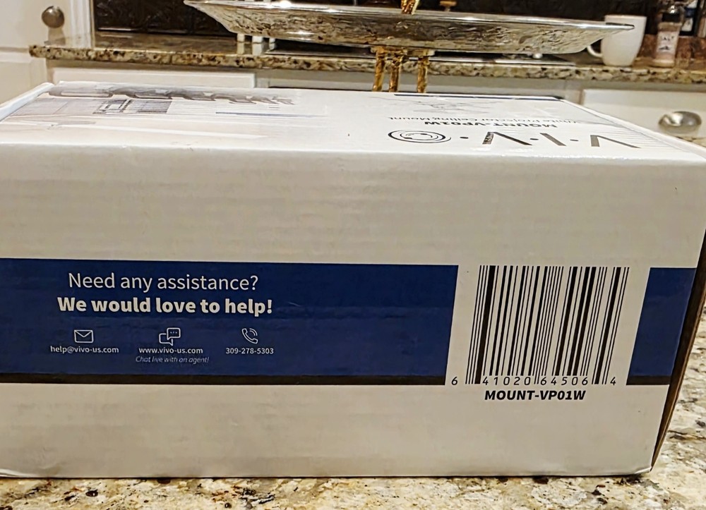 WALI Speaker Wall Mount Brackets Multiple Adjustments - NOB