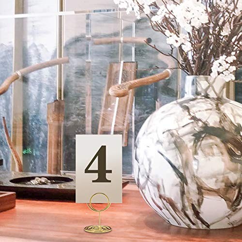 20pcs Mini Place Card Holders, Cute Table Number Holders, Small Size Table Ca...