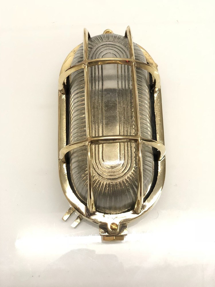 Nautical Marine Solid Brass Cover Lights – Ceiling & Wall Mount Design Fixture