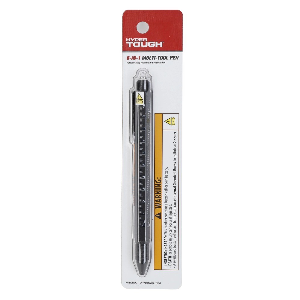 Hyper Tough 8-in-1 Multi-Tool Pen