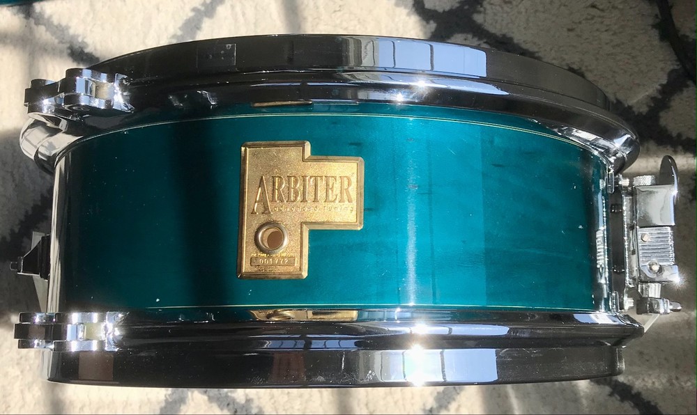 Arbiter AT ‘Advanced Tuning’ Teal Blue Drum Kit