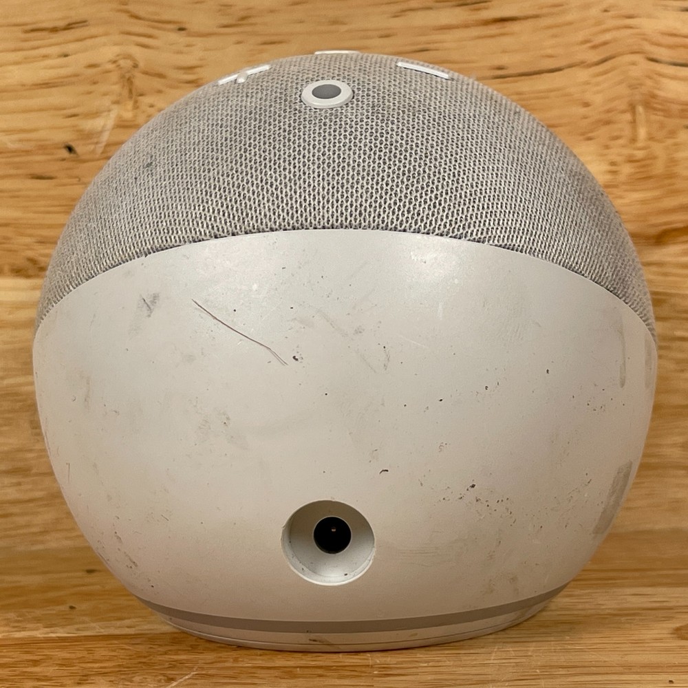 Amazon Echo Dot (5th Gen) Gray Alexa-Enabled Portable Bluetooth Smart Speaker