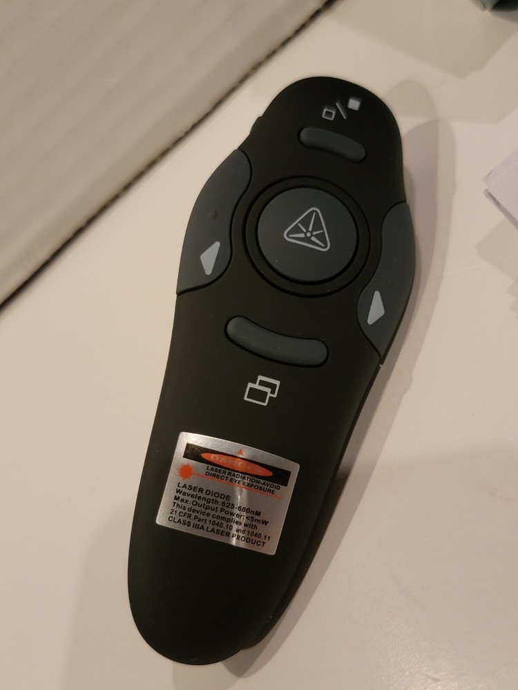 Power point Presentation Remote Wireless USB PPT Presenter Laser Pointer Clicker