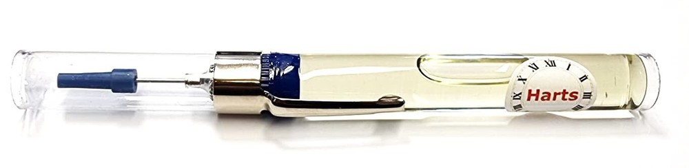 Harts Oiler Precision Syringe Pin Type Clock Multipurpose Oil Clock Clockmakers