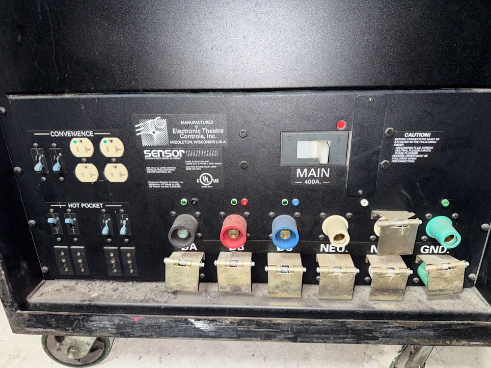 ETC 48x2.4K Sensor Touring Rack Classic 400A Dimmer Rack