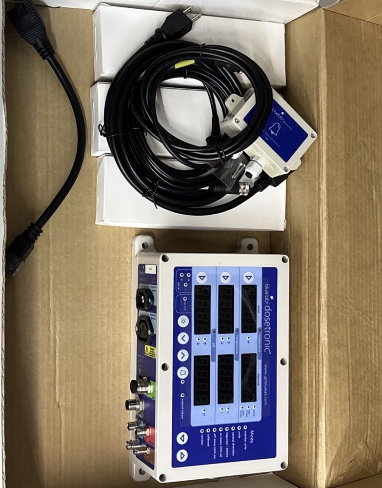 Bluelab pro controller with solenoid dosing system