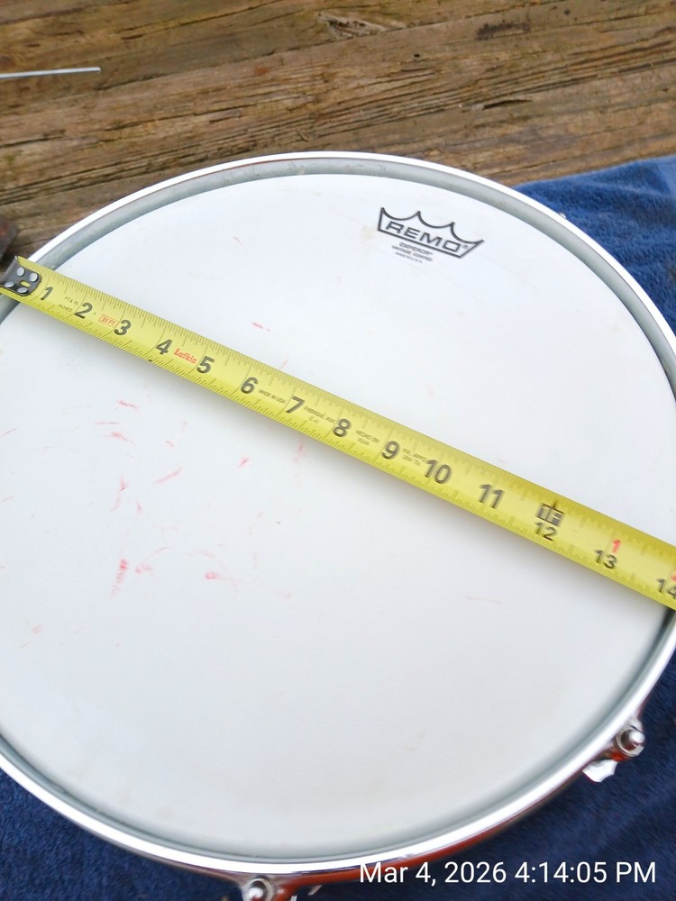 PEARL EXPORT SERIES CHROME SNARE DRUM