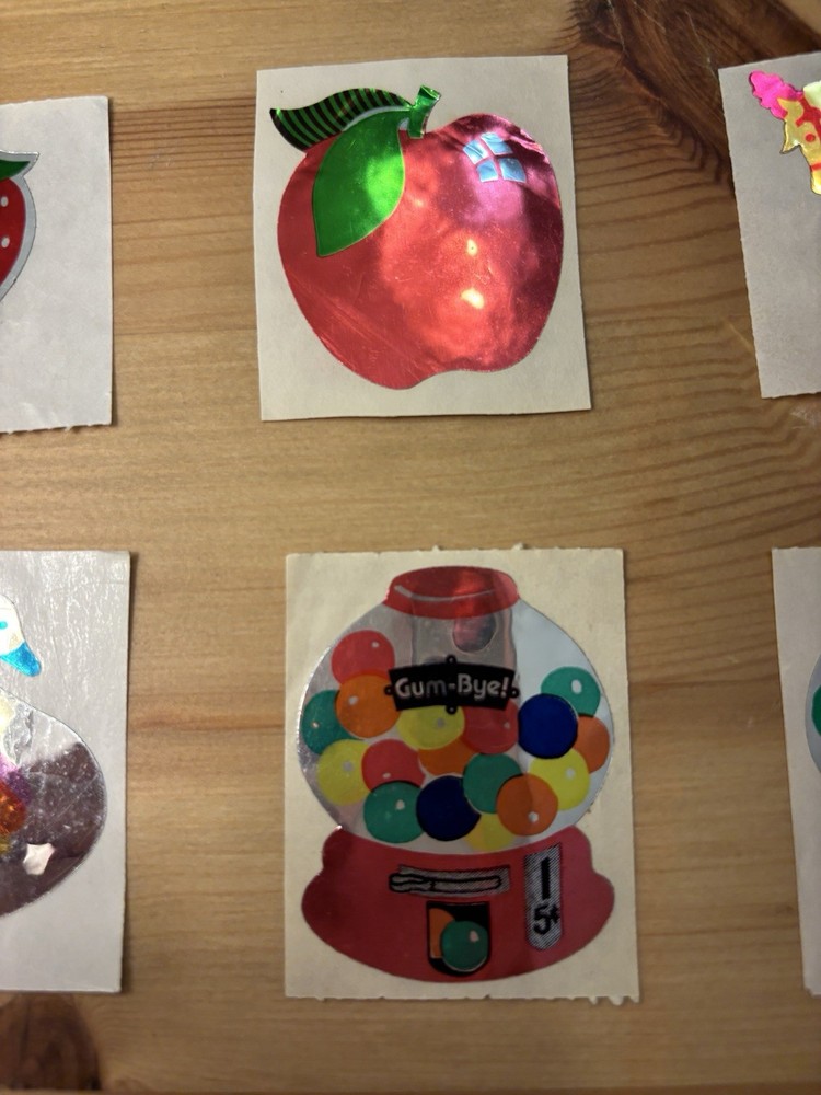 Vintage Sticker Set Lot Rares