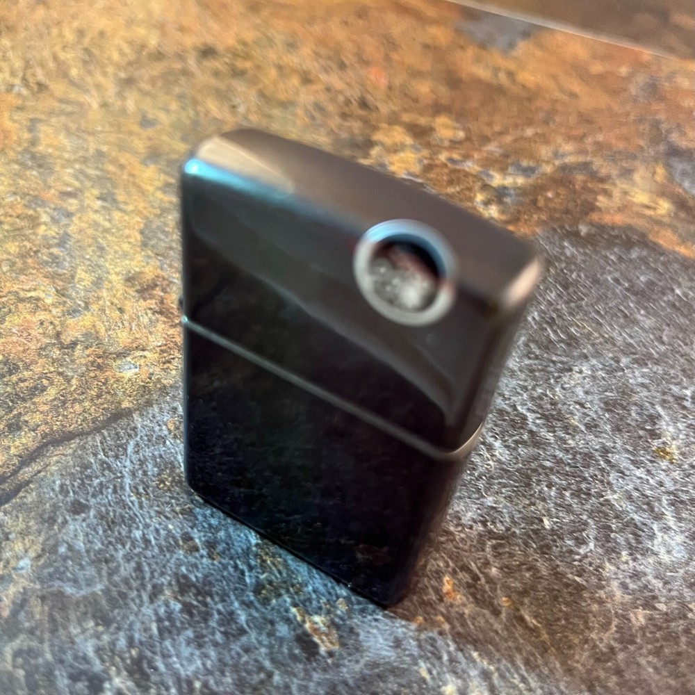 Genuine Zippo Gray Dusk windproof Lighter CASE ONLY No Insert/Box