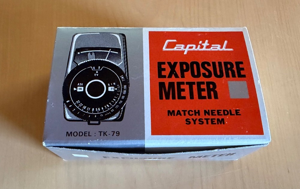 Capital TK-79 Exposure Meter, Match Needle System w/Case