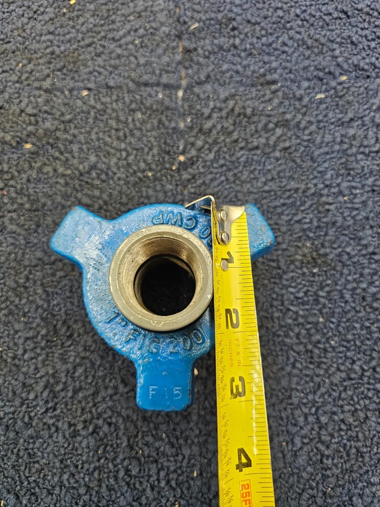 NMH 1" FIG 200 2000 CWP UNION THREADED BLUE A105N