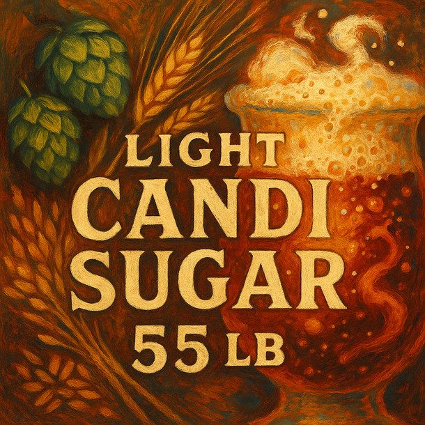 LD Carlson Light Candi Sugar 55 Lb.