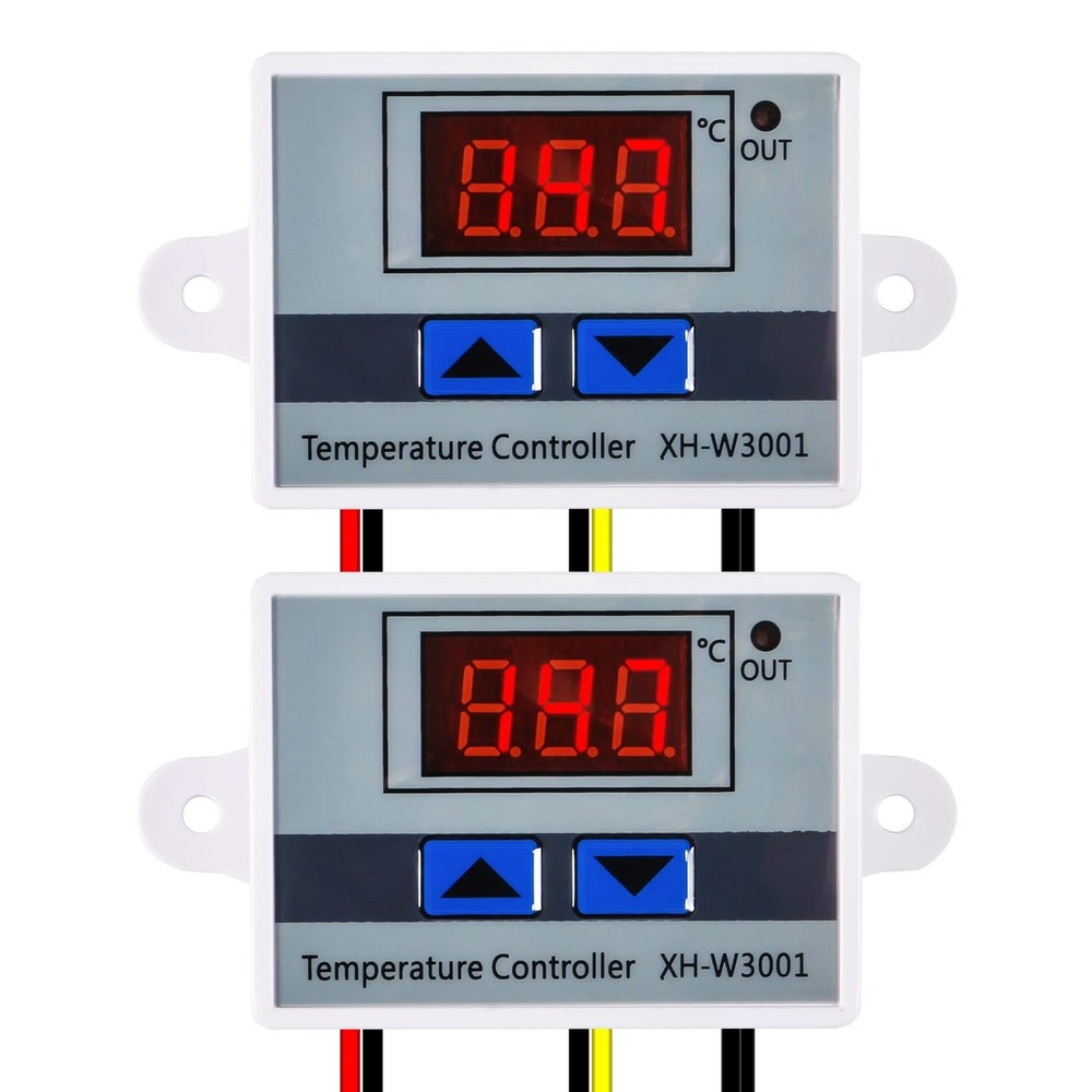 2Pcs Digital LED Temperature Controller Module 12V 10A 120W Digital Thermosta...
