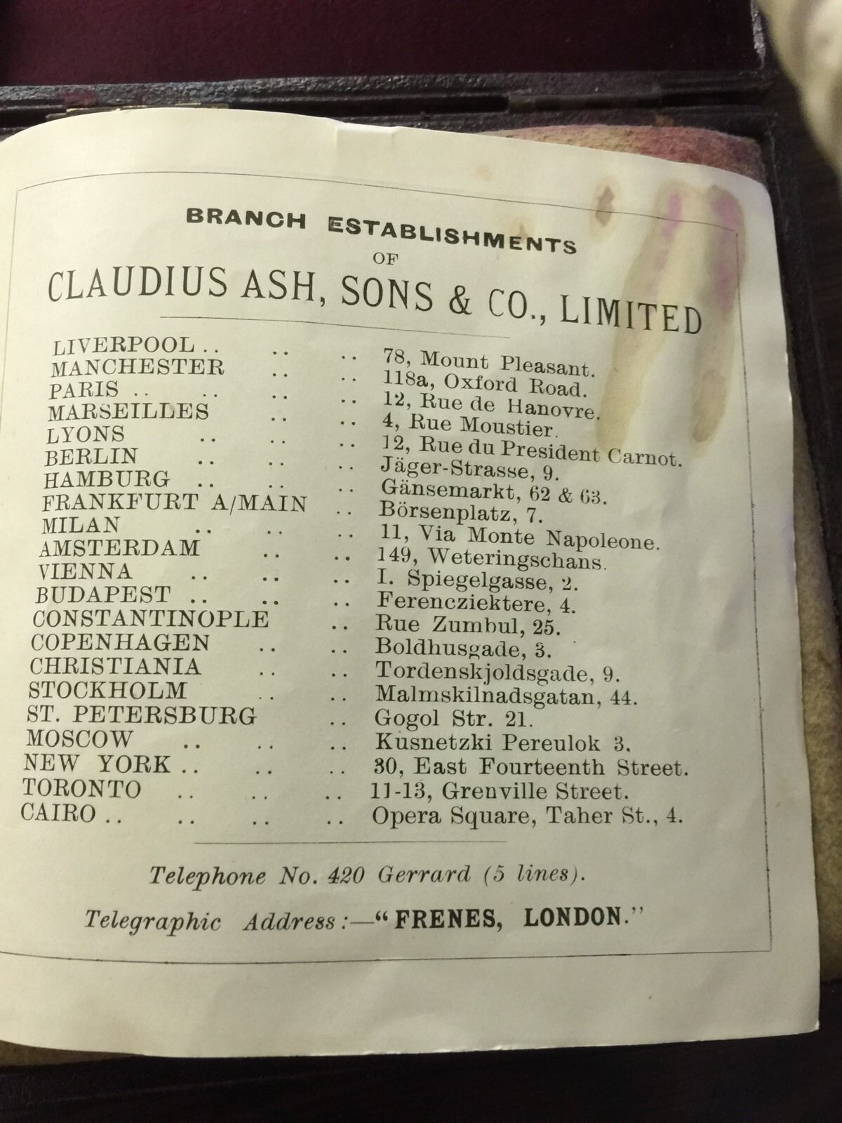 antique Ash's cohesive gold foil - dental