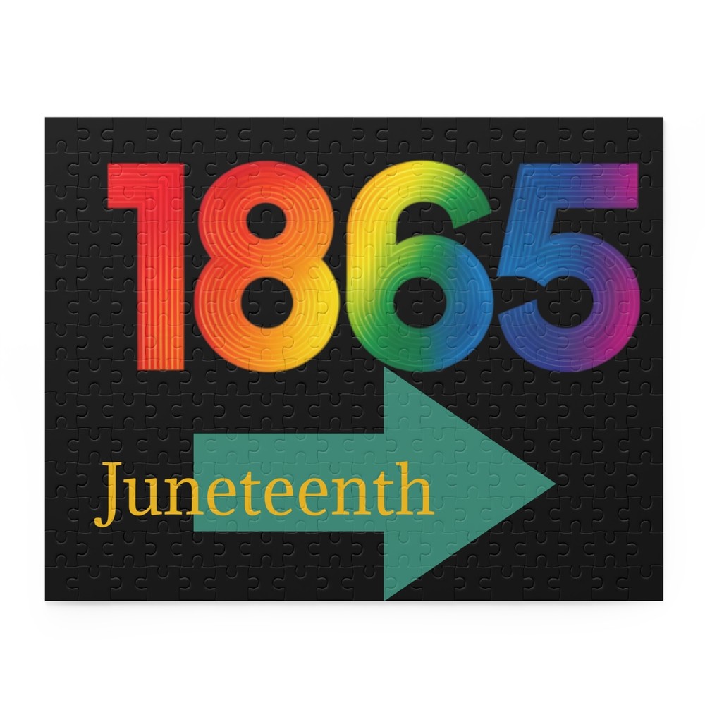 1865 Juneteenth Stylish Puzzle (120, 252, 500-Piece)
