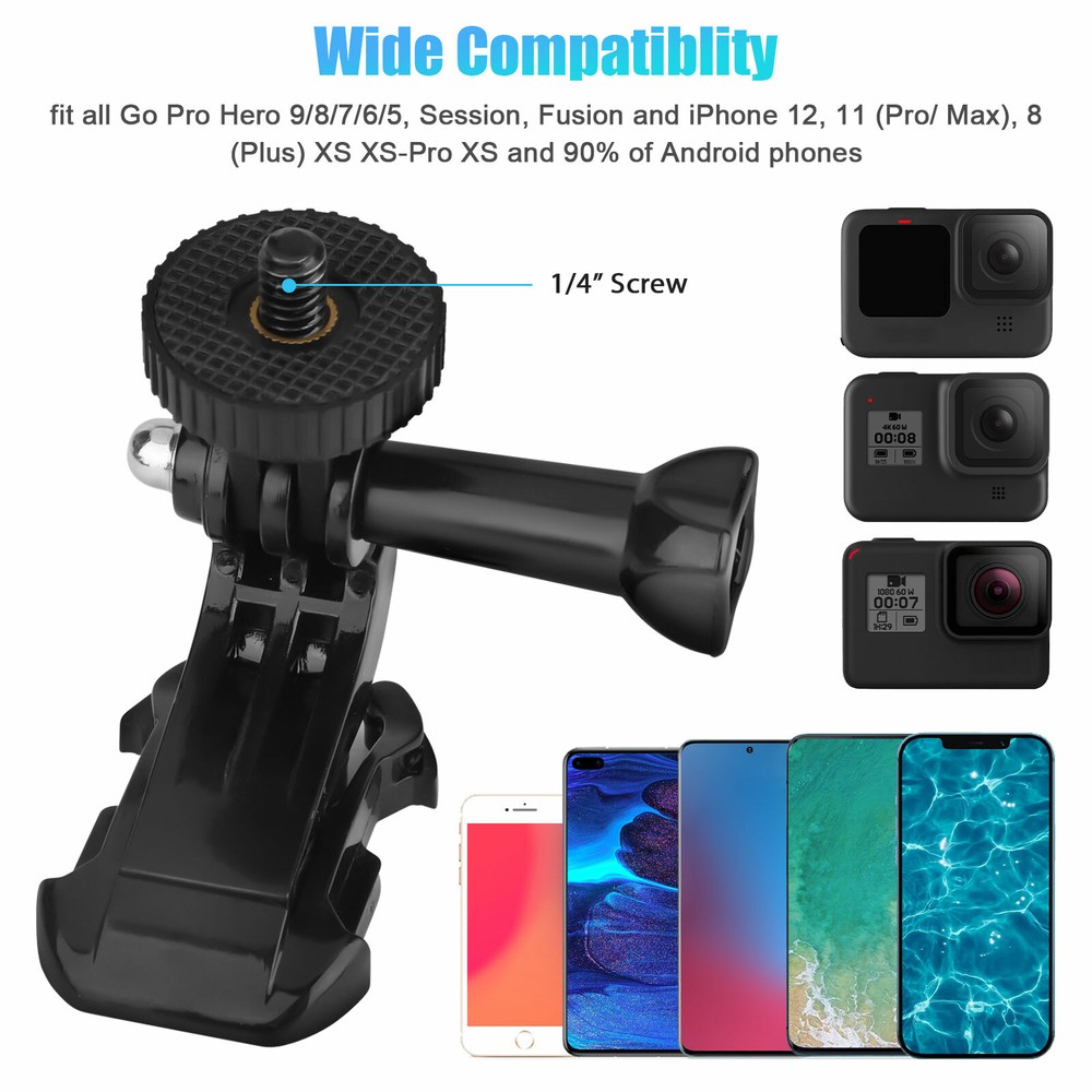 Chest Harness Body Strap Mount Accessories Adjustable for iPhone GoPro Android