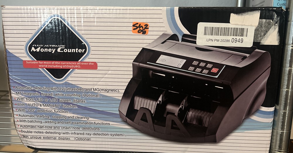 domens fully autometic money counter