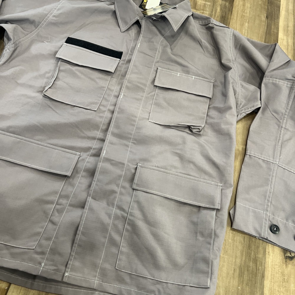 Propper Public Safety Tactical Shirt Grey Solid Size Large Long