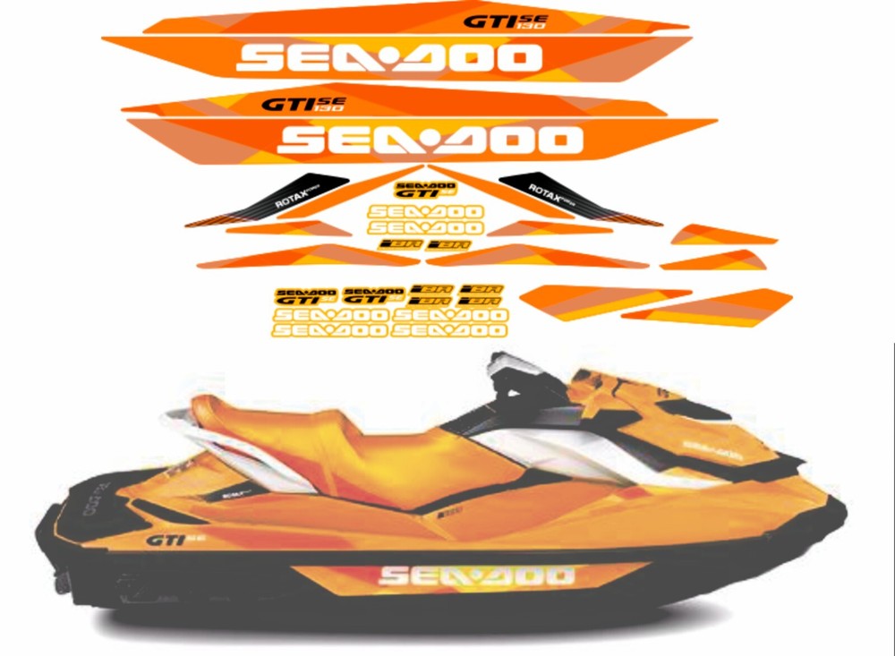SEADOO GTI 130 SE 2017 Graphics / Decal / Sticker