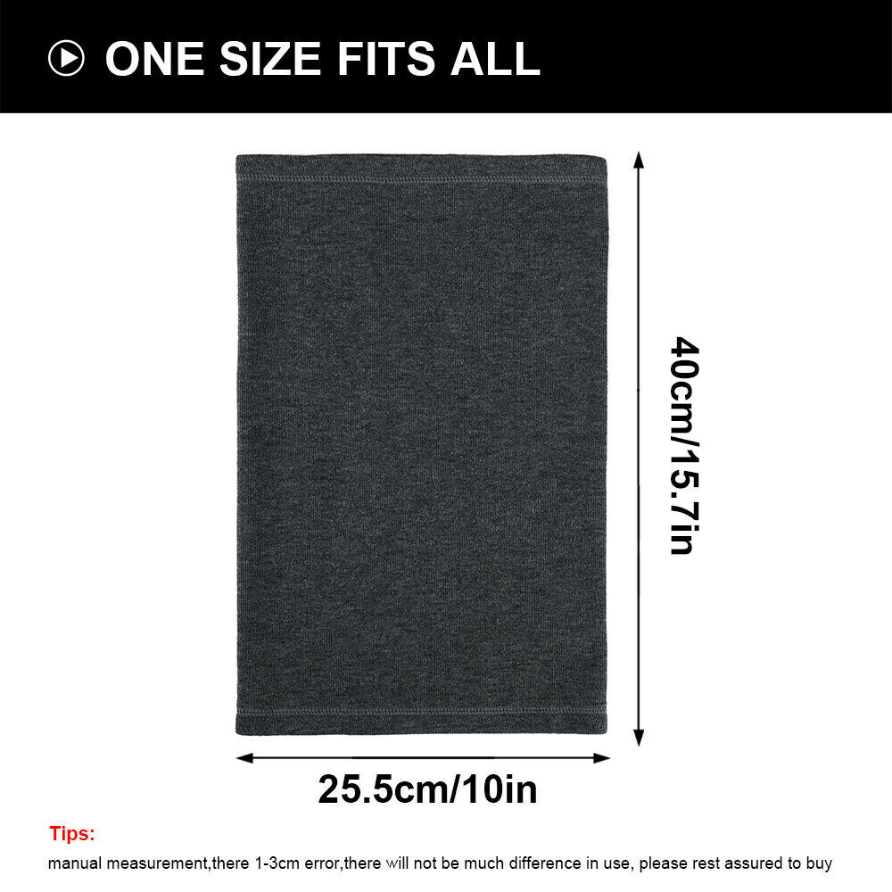 Winter Windproof Fleece Neck Warmer Gaiter Ski Face Mask Scarf for Cold Weather