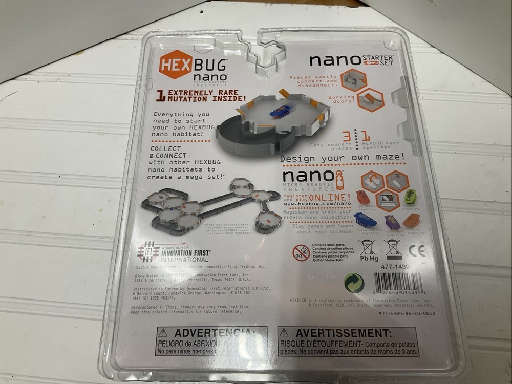 HEXBUG Nano Starter Set New in Package