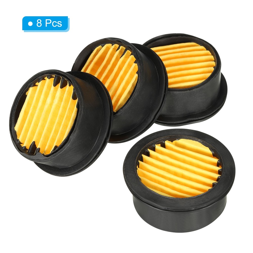 Air Compressor Filter, 8 Pack Air Compressor Accessories, Black, Yellow