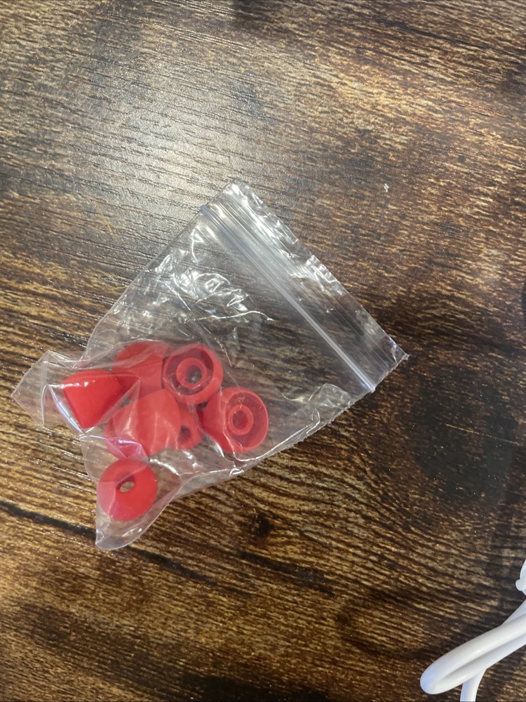 Ear Buds- Red Hearts