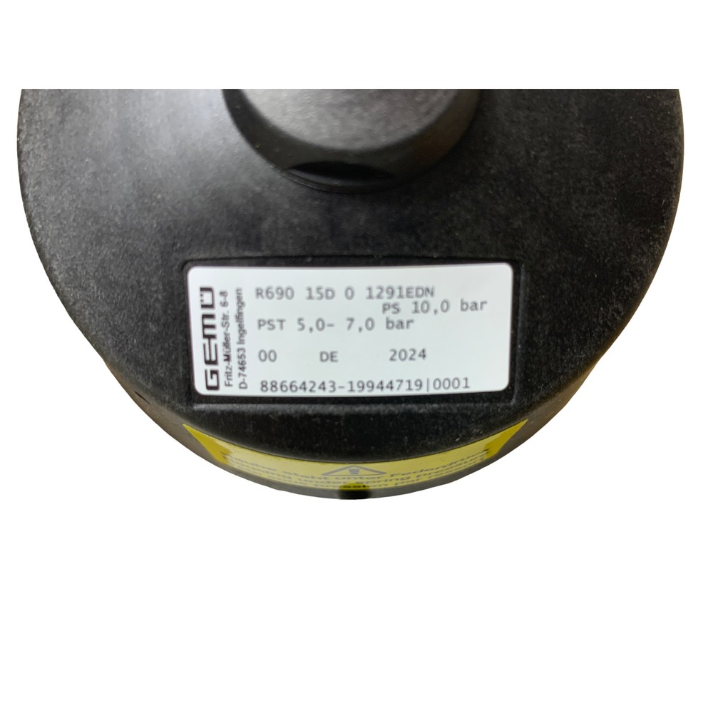 GEMÜ R690 15D 1291EDN Diaphragm Valve