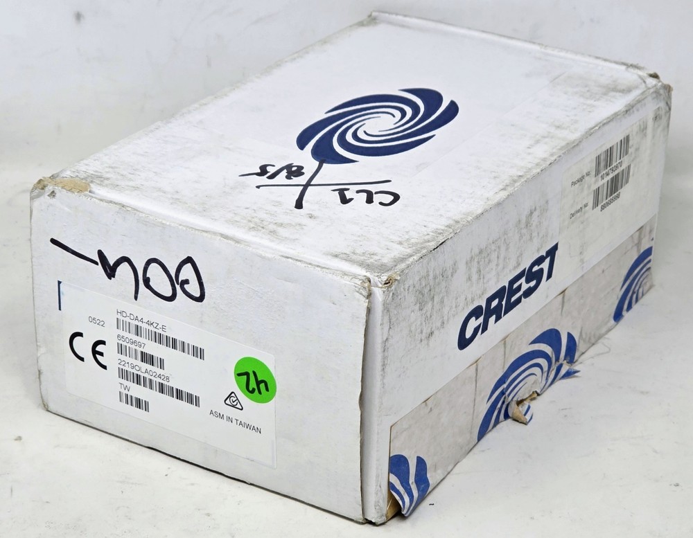 CRESTRON HD-DA4-4KZ-E Distribution Amplifier 6509697