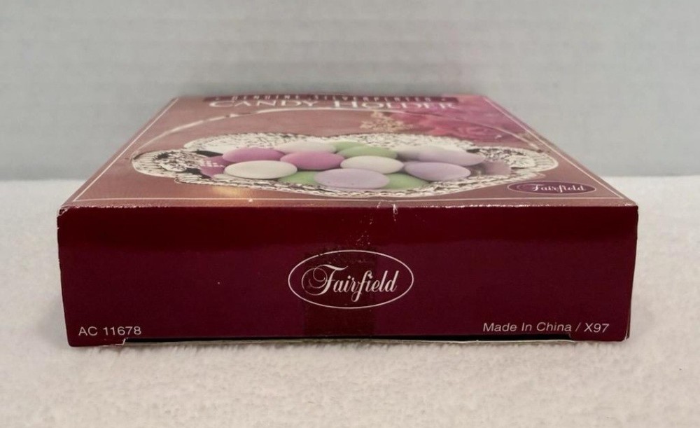 Small Genuins Silverplated Fairfield Candy Holder Plate