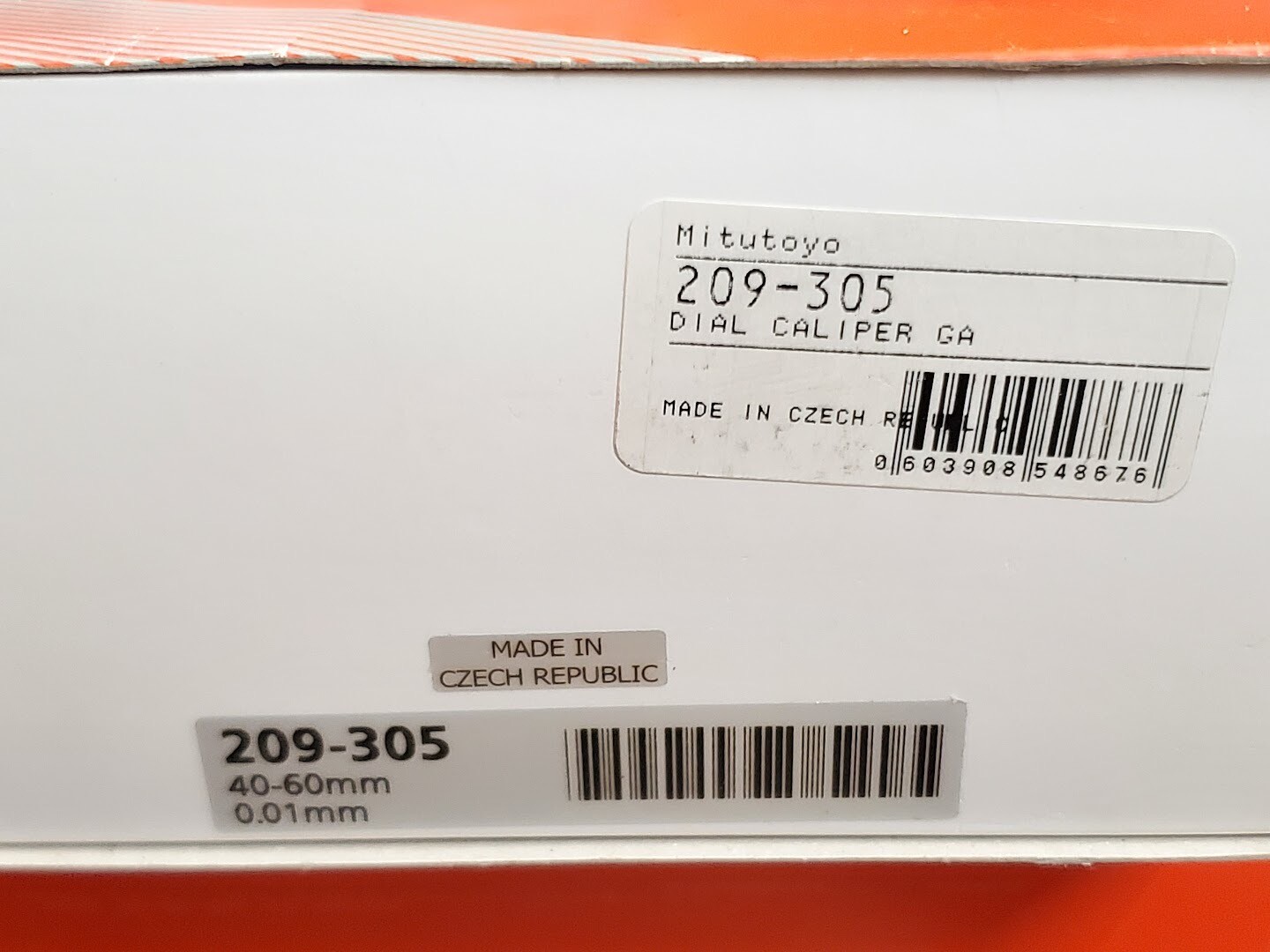 Mitutoyo Internal Groove Dial Caliper Comparator Gauge Gage 40-60mm / 0.01mm