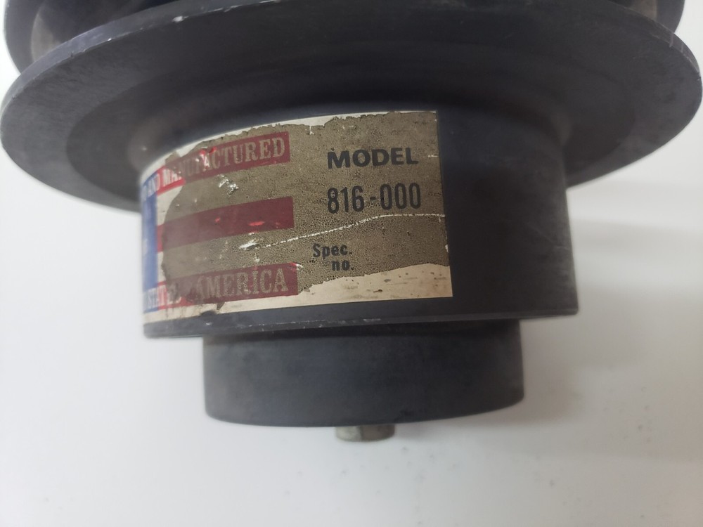 Speed Selector Model 816-000 Pulley