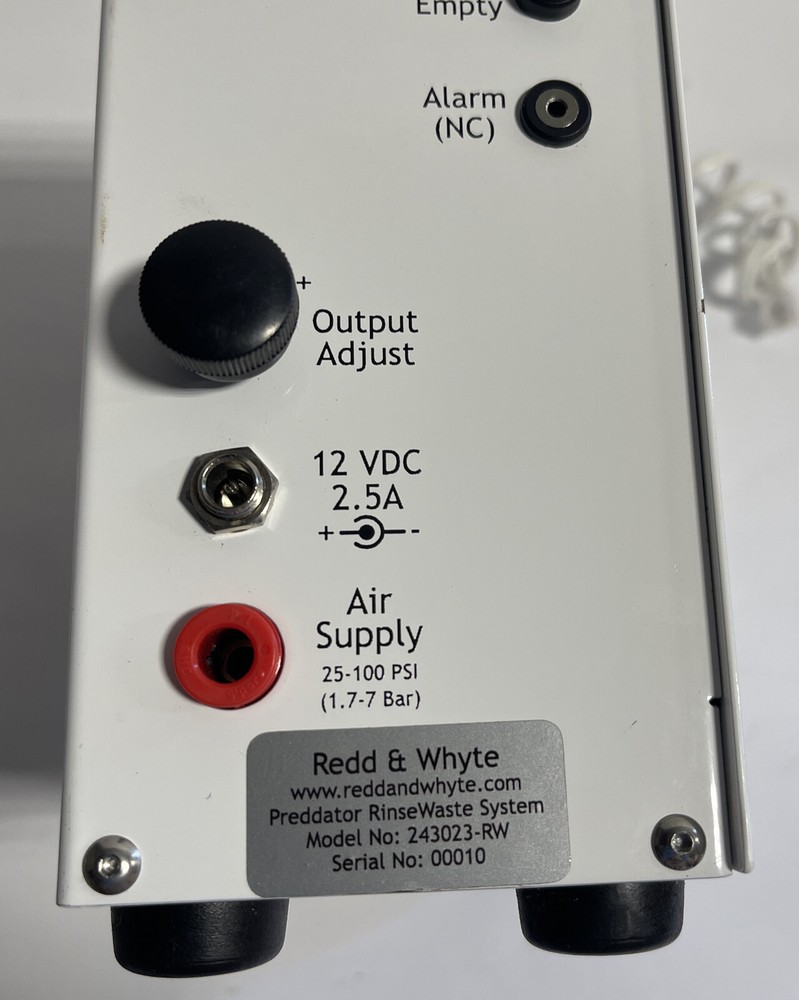 REDD & WHYTE PREDDATOR BULK REAGENT DISPENSER