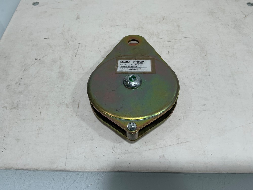 MSA 506222 Workman Confined Space Entry Split Mount Pulley