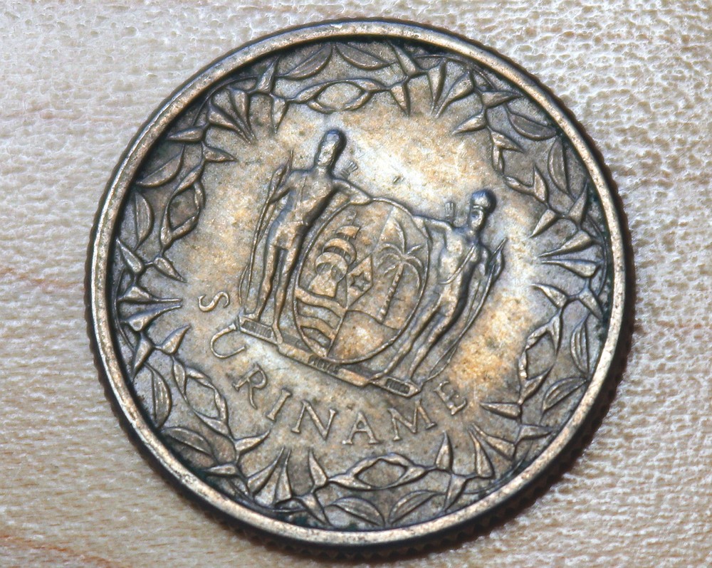 1962 Suriname 25 Cents
