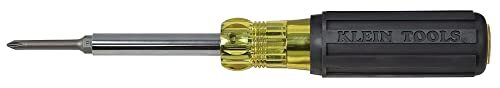 Klein Tools 32559 Multi-bit Screwdriver / Nut Driver, Extended Reach 6-in-1 Tool