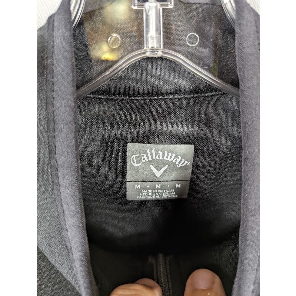 CALLAWAY M 1/4 Zip Pullover Golf Long Sleeve