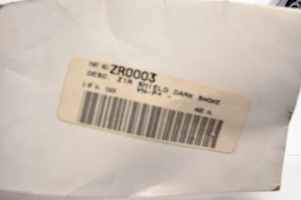 Z1R Zr0003 Helmet Shield Nos