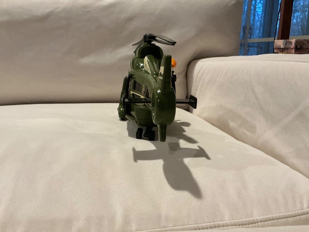 helicopter toy green