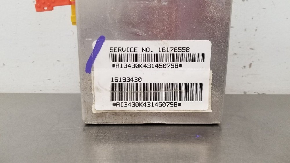 93 PONTIAC FIREBIRD SRS CONTROL MODULE 16176558
