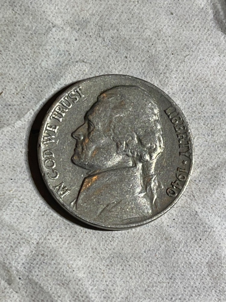 1940 nickel no mint