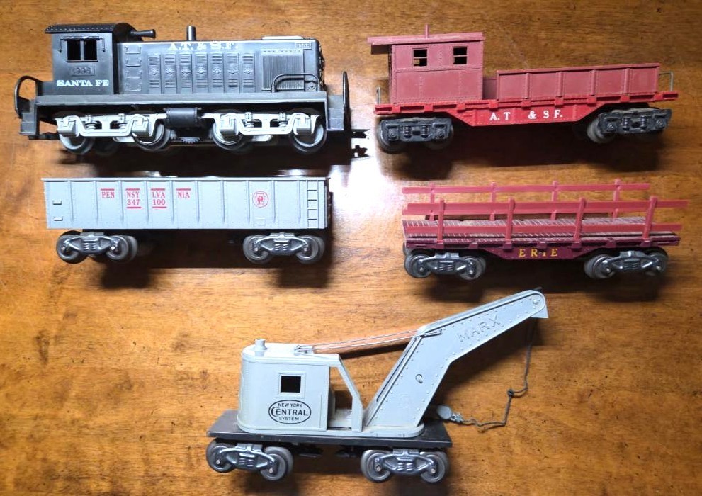 Marx Santa Fe 1998 Switcher Freight Set 33242